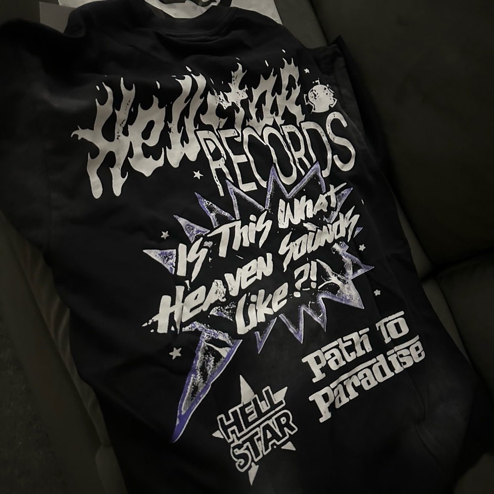 Hell Star Records Black Short Sleeve Tee